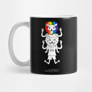 Gay Pride Lions Mug